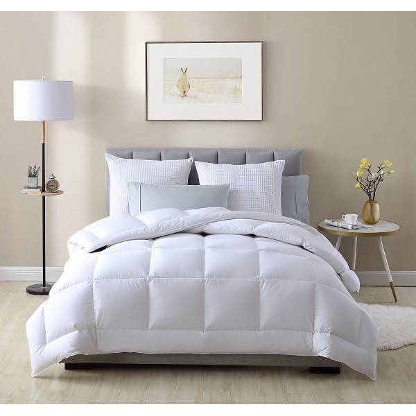 Down Alternative Comforter LUXURY 90% WHITE GOOSE DOWN DUVET Light Weight Spring & Autumn Quilt